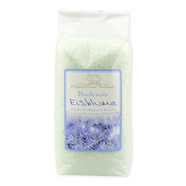 Badesalz 1kg in Cello, Eisblume 