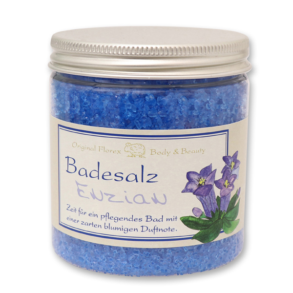 Badesalz 300g in der Dose klassisch, Enzian 