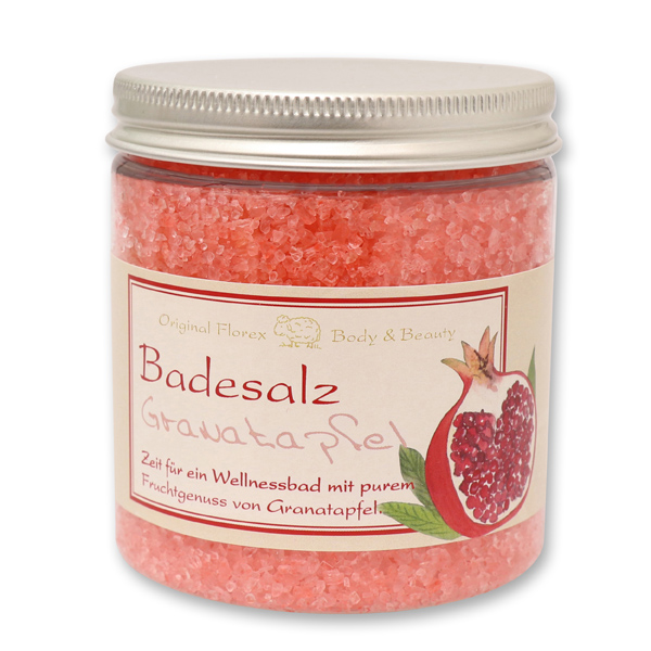 Badesalz 300g in der Dose klassisch, Granatapfel 