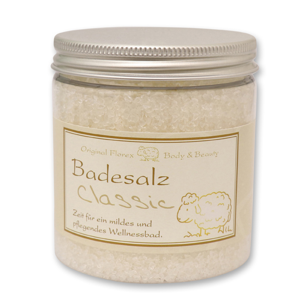 Bath salt 300g in a container classical, Classic 