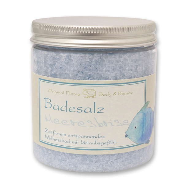 Badesalz 300g in der Dose klassisch, Meeresbrise 