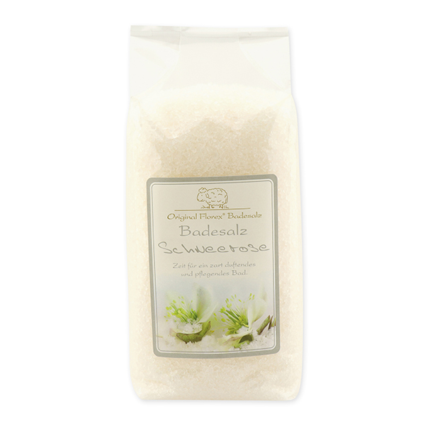 Badesalz 1kg in Cello, Schneerose 