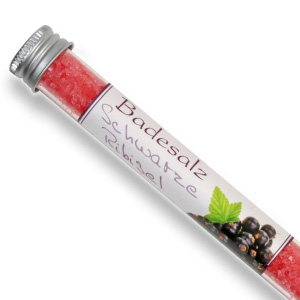 Bath salt 28g in a vial, Black currant 