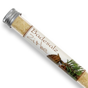 Bath salt 28g in a vial, Swiss pine 