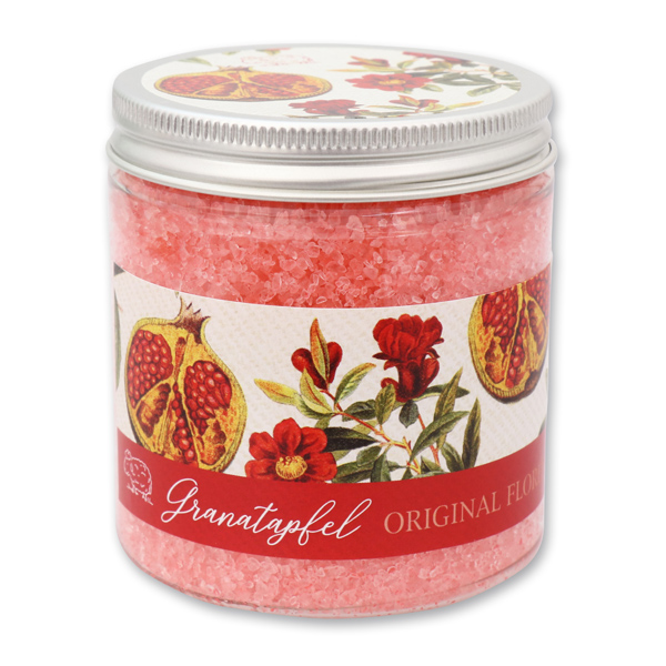 Bath salt 300g in a container, Pomegranate 