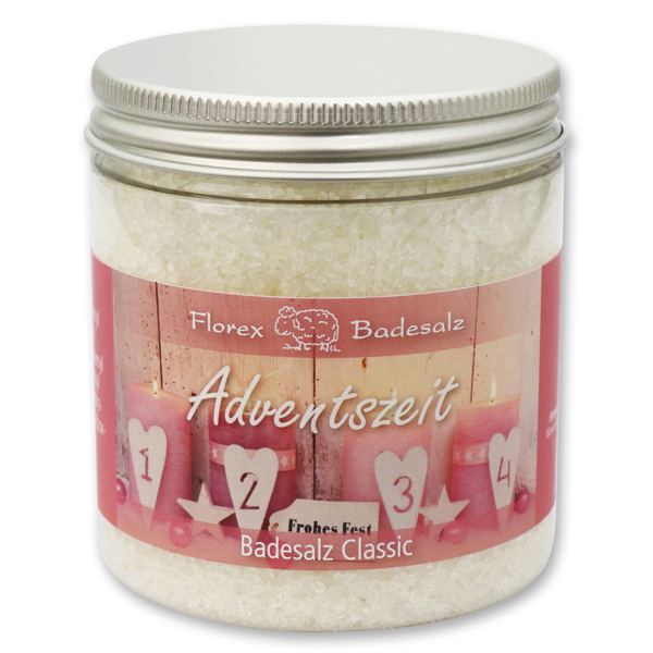 Bath salt 300g in a container "Adventszeit", Classic 