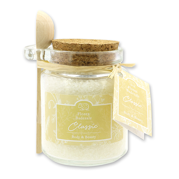 Badesalz "Florentine" 300g im Glas, Classic 