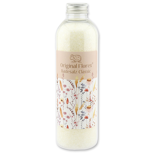 Badesalz 320g 'Blütenzart' mit Motiv 1, Classic 