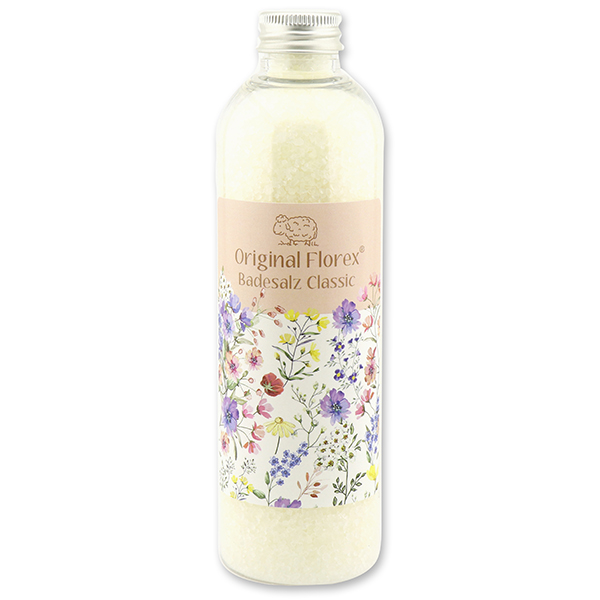 Bath salt 320g 'Blütenzart' with design 10, Classic 