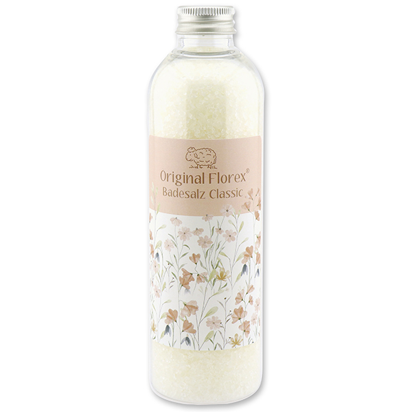 Bath salt 320g 'Blütenzart' with design 11, Classic 