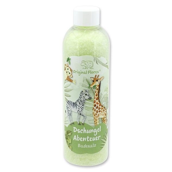Badesalz 320g in der Flasche "Dschungel Abenteuer", Zauberland 