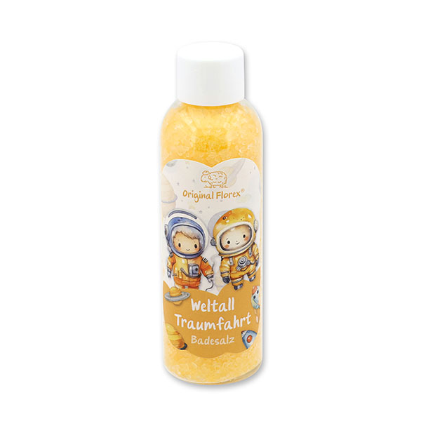 Badesalz 100g in der Flasche "Weltall Traumfahrt", Fruchttraum 