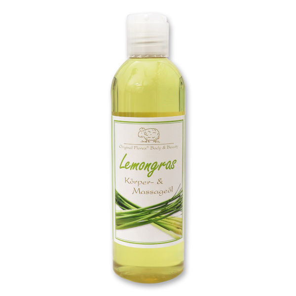 Körper- & Massageöl 200ml, Lemongras 