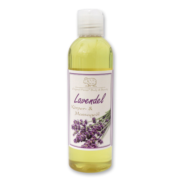 Body & massage oil 200ml, Lavender 