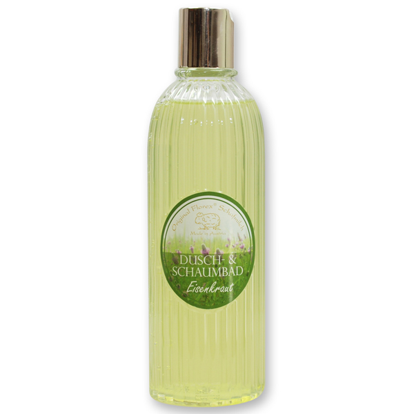 Shower- & foam bath with organic sheep milk 330ml in the bottle, Verbena 