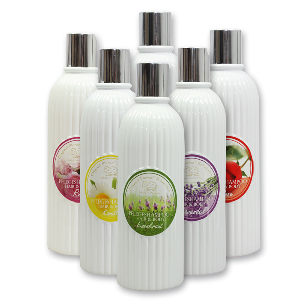 Shampoo hair&body with organic sheep milk 330ml in the bottle, sorted 