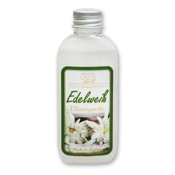 Flüssigseife mit biologischer Schafmilch 75ml modern, Edelweiß 