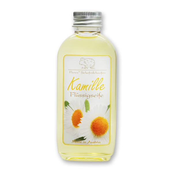 Liquid sheep milk soap 75ml modern, Chamomile 