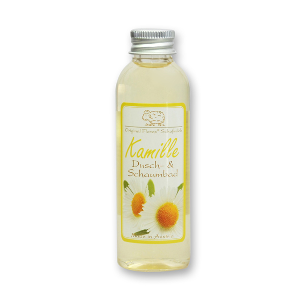 Dusch- & Schaumbad mit biologischer Schafmilch 75ml, Kamille 