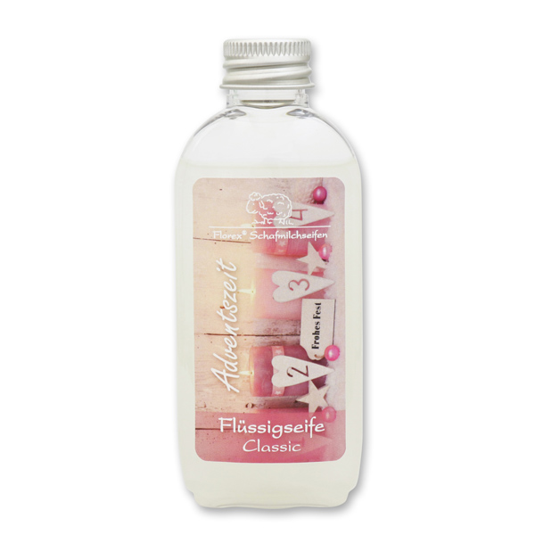 Flüssigseife mit Schafmilch 75ml "Adventszeit", Classic 