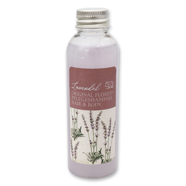 Pflegeshampoo Hair&Body mit biologischer Schafmilch 75ml, Lavendel 