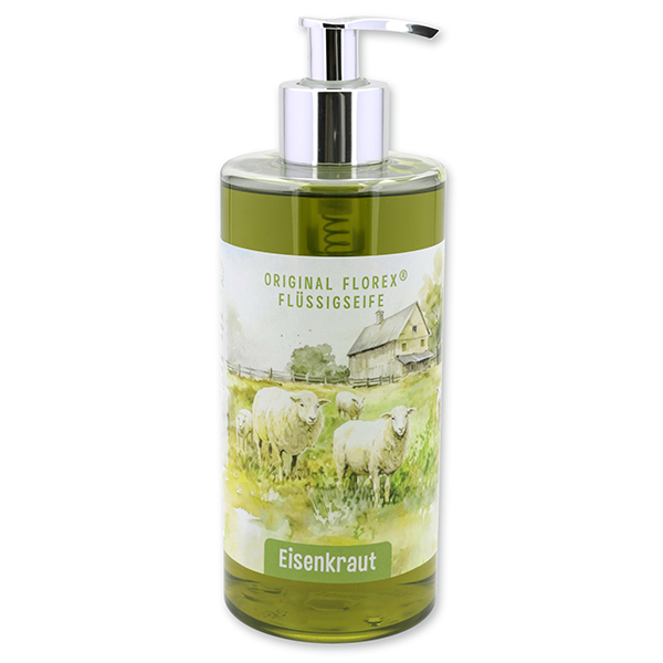 Flüssigseife mit Schafmilch 400ml "Naturzauber Motiv 4", Eisenkraut 