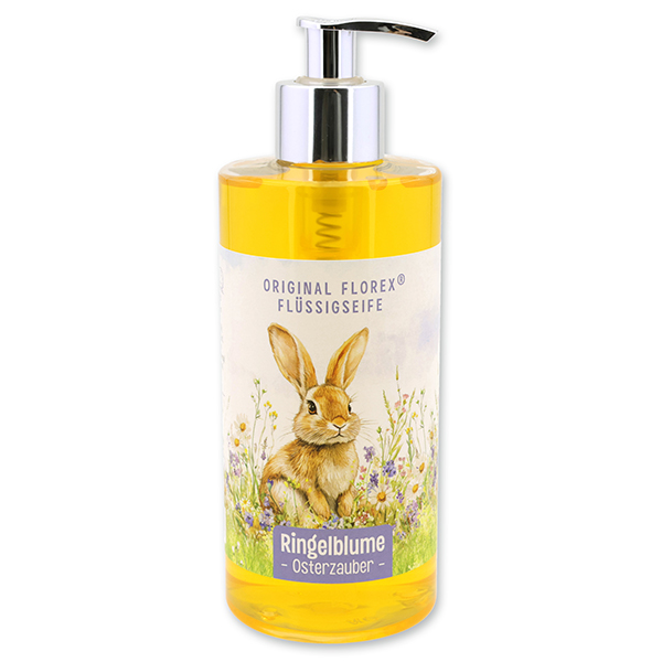 Flüssigseife mit Schafmilch 400ml "Osterzauber Motiv 8", Ringelblume 