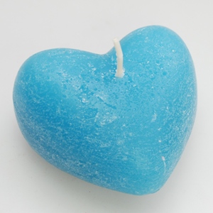 Candle Cornflower heart 