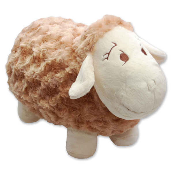 Plush sheep Lina 30cm, brown 