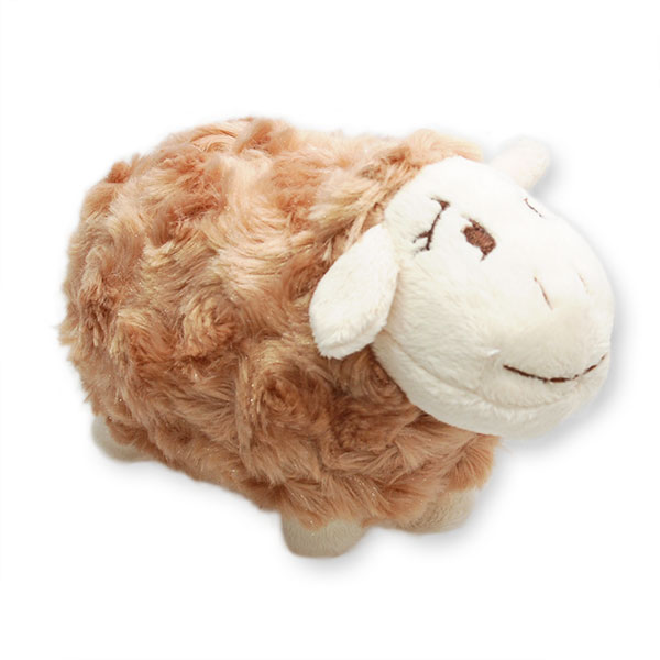Plush sheep Lina 16cm, brown 