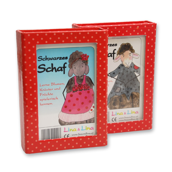 Lina's card game "Schwarzes Schaf" for girls 