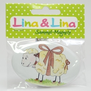 Lina's Magnet in Cello, "Schafmilch-Lina" 