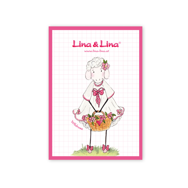 Lina's A6 pad, "Wildrose" 