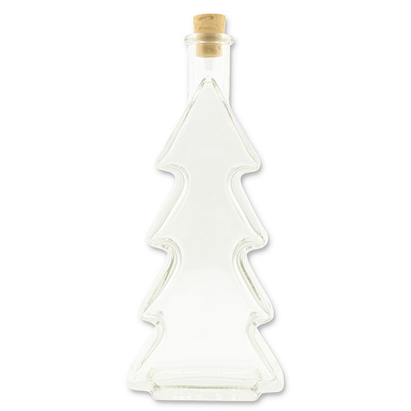 Tannenbaum-Glas 200ml mit Kork 