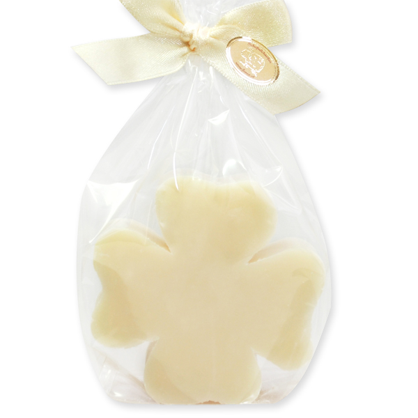 Schafmilchseife Kleeblatt groß 120g, in Cello, Classic 