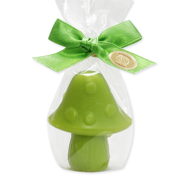 Sheep milk soap mushroom 50g, in a cellophane, Pear 