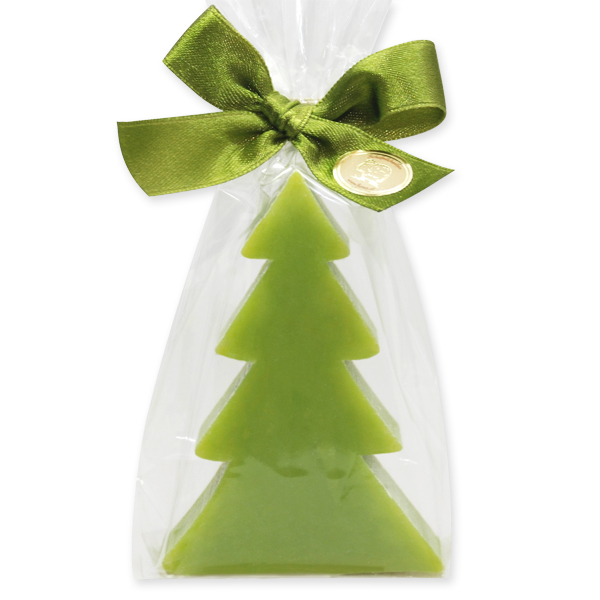 Schafmilchseife Tannenbaum 75g, in Cello, Birne 