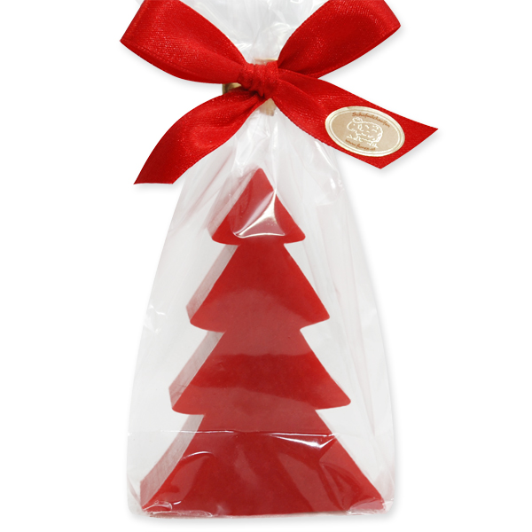 Schafmilchseife Tannenbaum 75g, in Cello, Granatapfel 