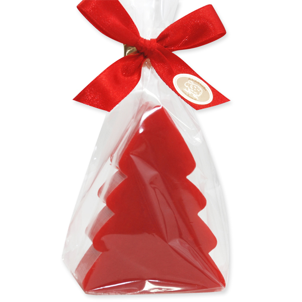 Schafmilchseife Weihnachtsbaum 115g, in Cello, Granatapfel 