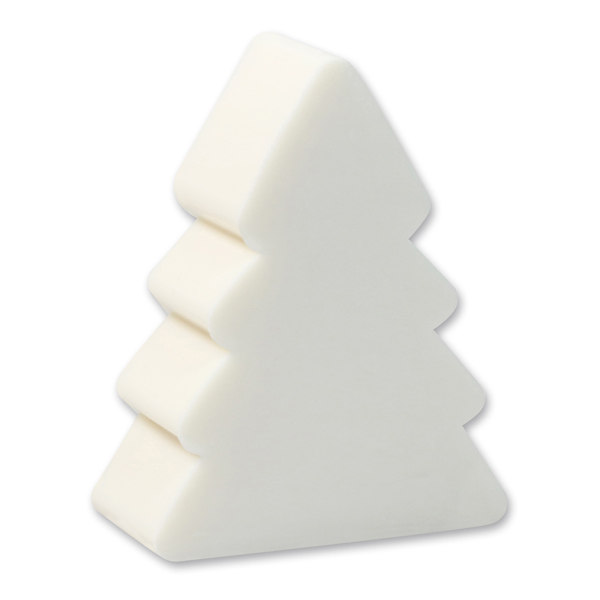 Sheep milk soap christmas tree 115g, Christmas rose white 