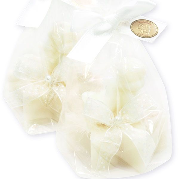 Sheep milk soap star 80g, decorates with an angel 20g in a cellophane, Classic 