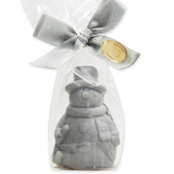 Schafmilchseife Schneemann 40g, in Cello, Christrose 