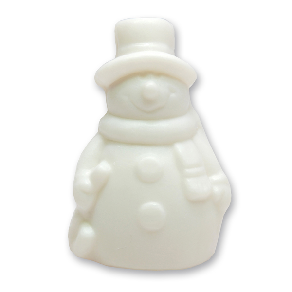 Schafmilchseife Schneemann 40g, Schneerose 