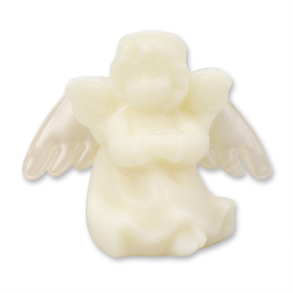 Schafmilchseife Engel stehend 50g, dekoriert mit Flügeln, Classic 