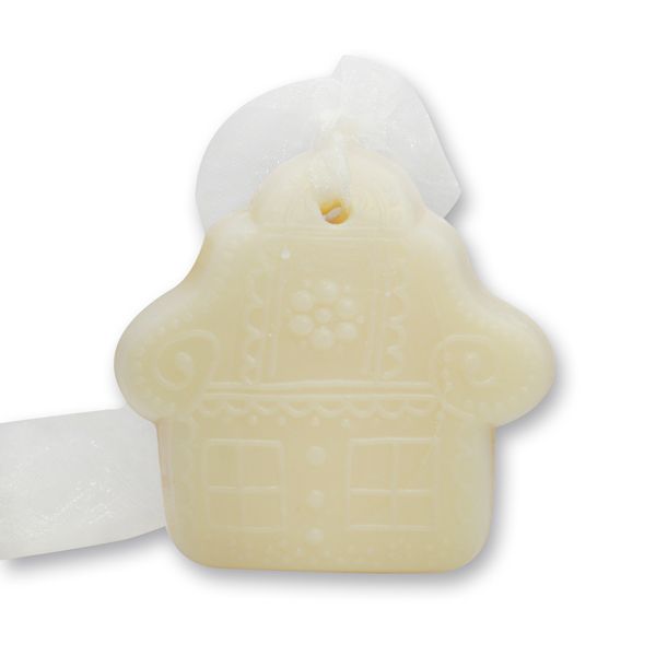 Sheep milk soap hanging gingerbread house 50g, Classic 