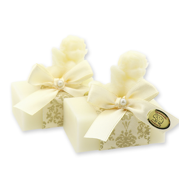 Sheep milk soap 100g decorated with an angel, Classic 