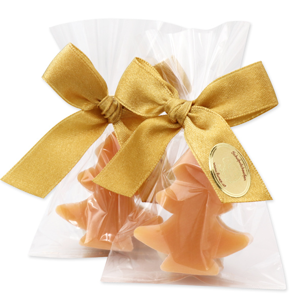 Sheep milk soap christmas tree mini 16g, in a cellophane, Quince 