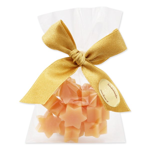 Sheep milk soap star 10x2g, in a cellophane, Quince 