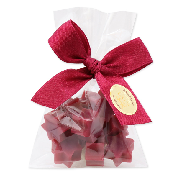 Sheep milk soap star 10x2g, in a cellophane, Winter magic 