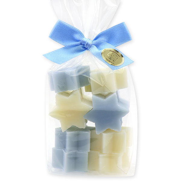 Sheep milk star soap 10x12g in a cellophane, Classic/ice flower 